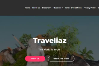 create a stunning website for different types of usage