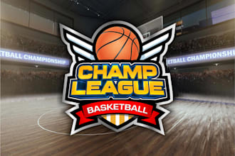 do express basketball, soccer, football logo for sport team