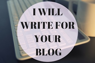 write for your blog