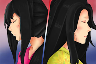 do a beatiful childrens book illustration
