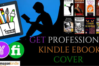 create professional kindle ebook cover
