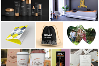 create realistic  smart object psd mockup templates