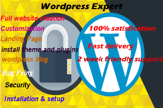 design wordpress landing page using elementor pro