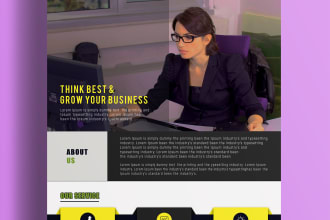 design professional corporate flyer for your business