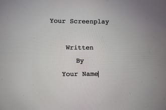 write your original screenplay