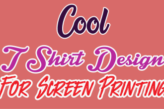 create vector for tshirt screen printing