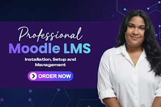 install and customize a professional moodle lms