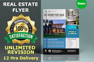 create awesome real estate flyer for  real estate company