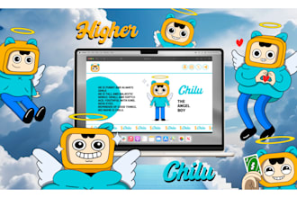 make a character or sticker for web, whatsapp, or nft