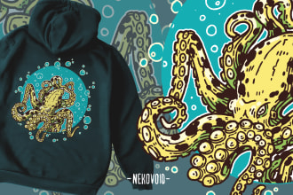 create custom t shirt design in my original style