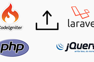make form upload ajax jquery, php, codeigniter, laravel
