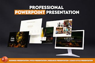redesign powerpoint presentation asap