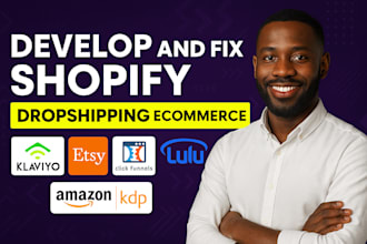 develop and fix shopify, etsy, lulu, clickfunnel