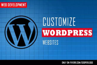 do new website, modify, fix any wordpress theme and plugin