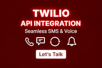 integrate twilio sms API