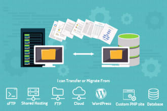migrate your website or wordpress site to new host superfast