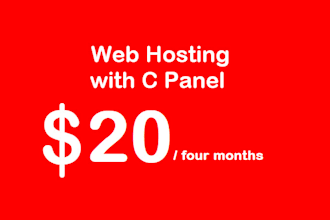 provide cheap web hosting with c panel and more