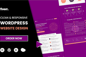 build premium, luxury, responsive small or local business, wordpress website