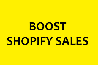 review shopify store and boost shopify sales for your store