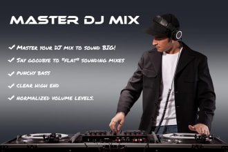 master your dj mix or song