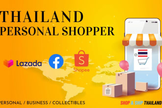 buy any items from thailand, personal shopper thailand
