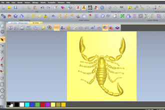 do cnc photo carving or vectoring in artcam