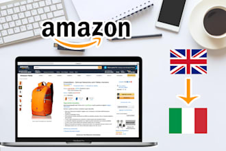 translate you amazon listing from english to italian
