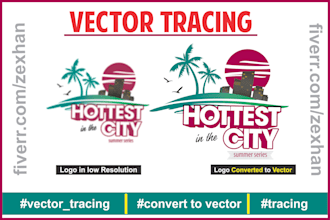 vectorize trace low graphics into vector
