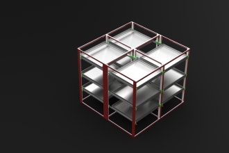 do 3d cad design and product design on solidworks