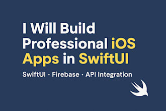 develop a custom ios app using swift and swiftui