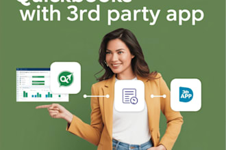 integrate quickbooks with 3rd party app for smooth accounting