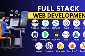 be full stack web developer using  reactjs redux ant design tailwind nodejs