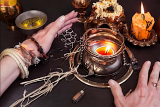 cast a extremely powerful spell to make them love you