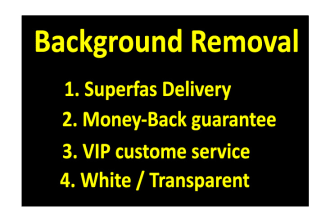 do white or transparent background removal