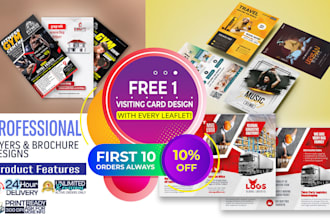 do for you creative design flyer, leaflet, banner and others