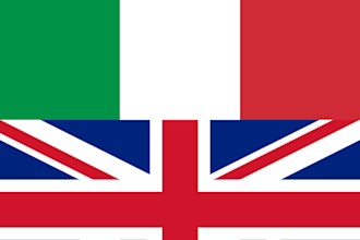 translate from english to flawless italian