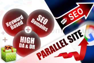 make SEO friendly parallel website to improve your site rank