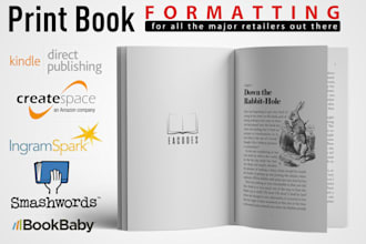 do professional book formatting