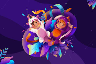 illustrate children illustration for books