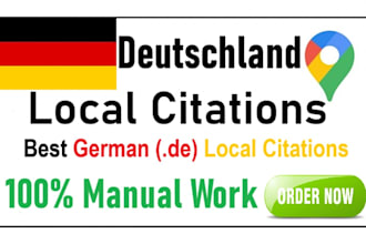 create top german local citations for improve local seo ranking