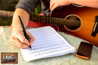 write lyrics and produce a complete song