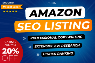 write top amazon SEO product description and listing optimization