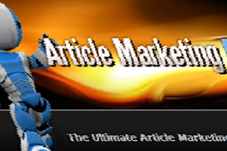give you my monster list of over 209,000 article directories to import into content submission software like AMR or article demon