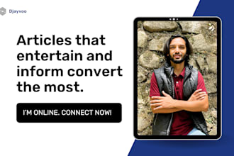 write digital marketing blog posts and articles