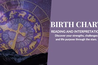 build and interpret your astrological natal birth chart
