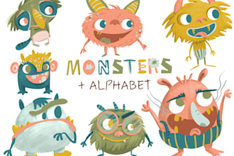 create character design for a childrens book