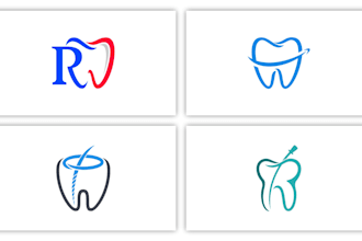 design a professional dental clinic business logo