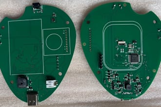 design schematics, pcb layout for you in altium, eagle