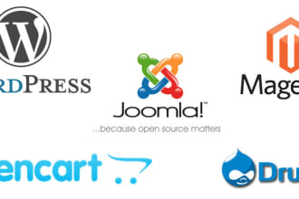 fix wordpress and opencart errors, bugs and issues