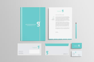 design an amazing stationery for you